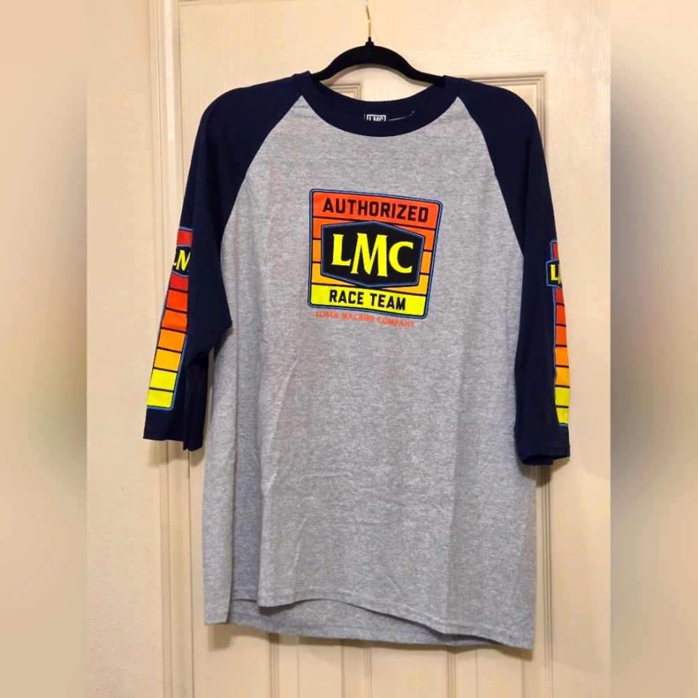 Loser Machine Company 3/4 Long Sleeve Shirt Size Large